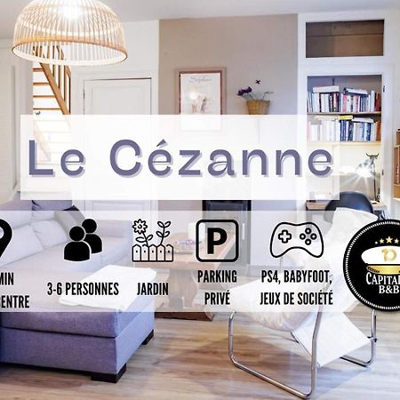 Le Cezanne - Jardin - Parking - Babyfoot - Centre-Ville 트루아 외부 사진
